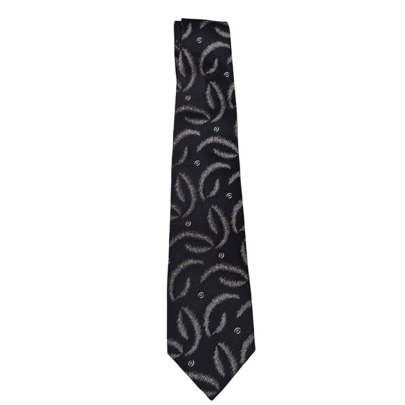 Strathmore All Silk Mens Tie With Abstract Pattern 58" - Picture 8 of 9